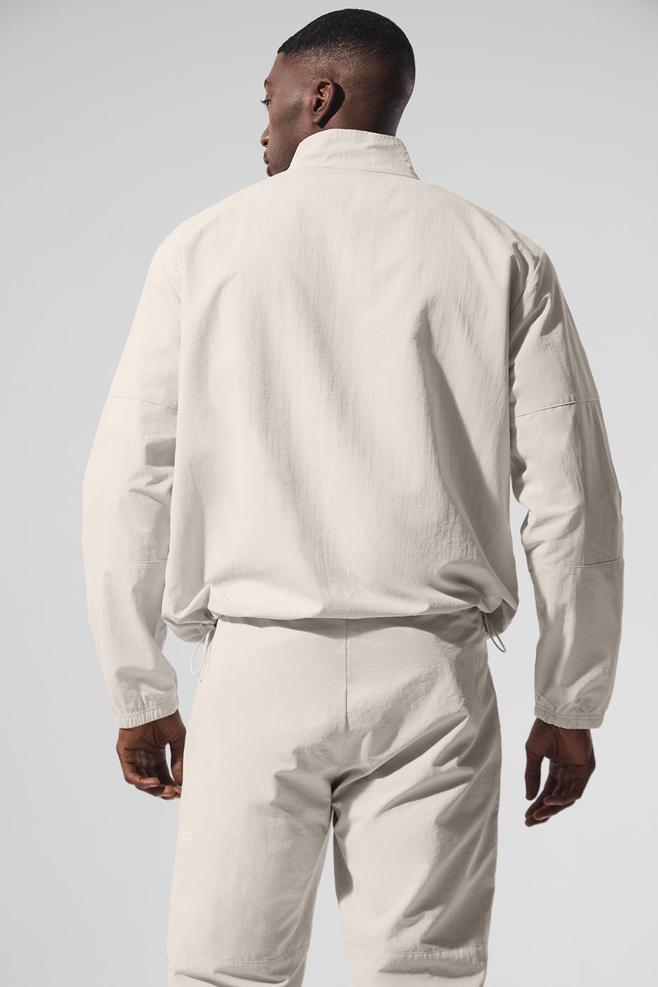 Light Weight Takeaway Track Pullover - Bone - Image 4