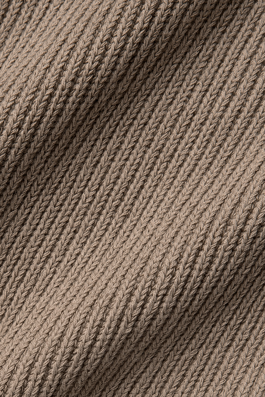 Domain Rib Knit Crew Sweater - Gravel - Image 6