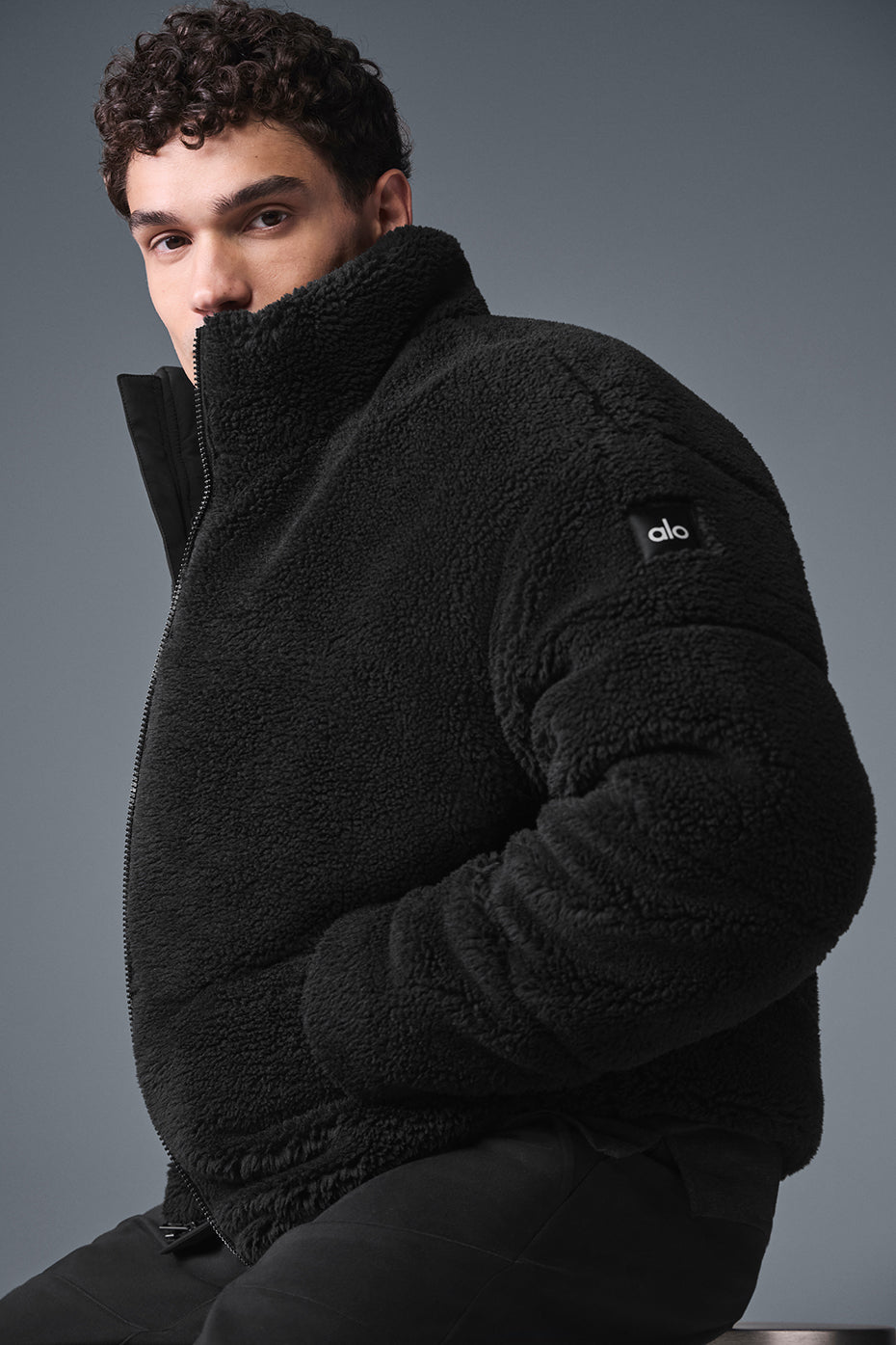 Sherpa Stage Puffer - Black - Image 3