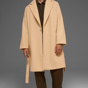 Wool Gameday Overcoat - Camel