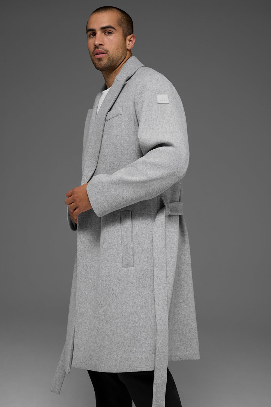 Wool Gameday Overcoat - Athletic Heather Grey - Image 4