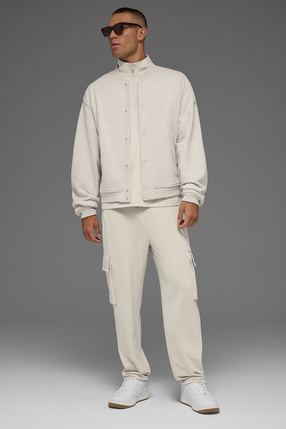 Renown Varsity Jacket - Bone - Image 6