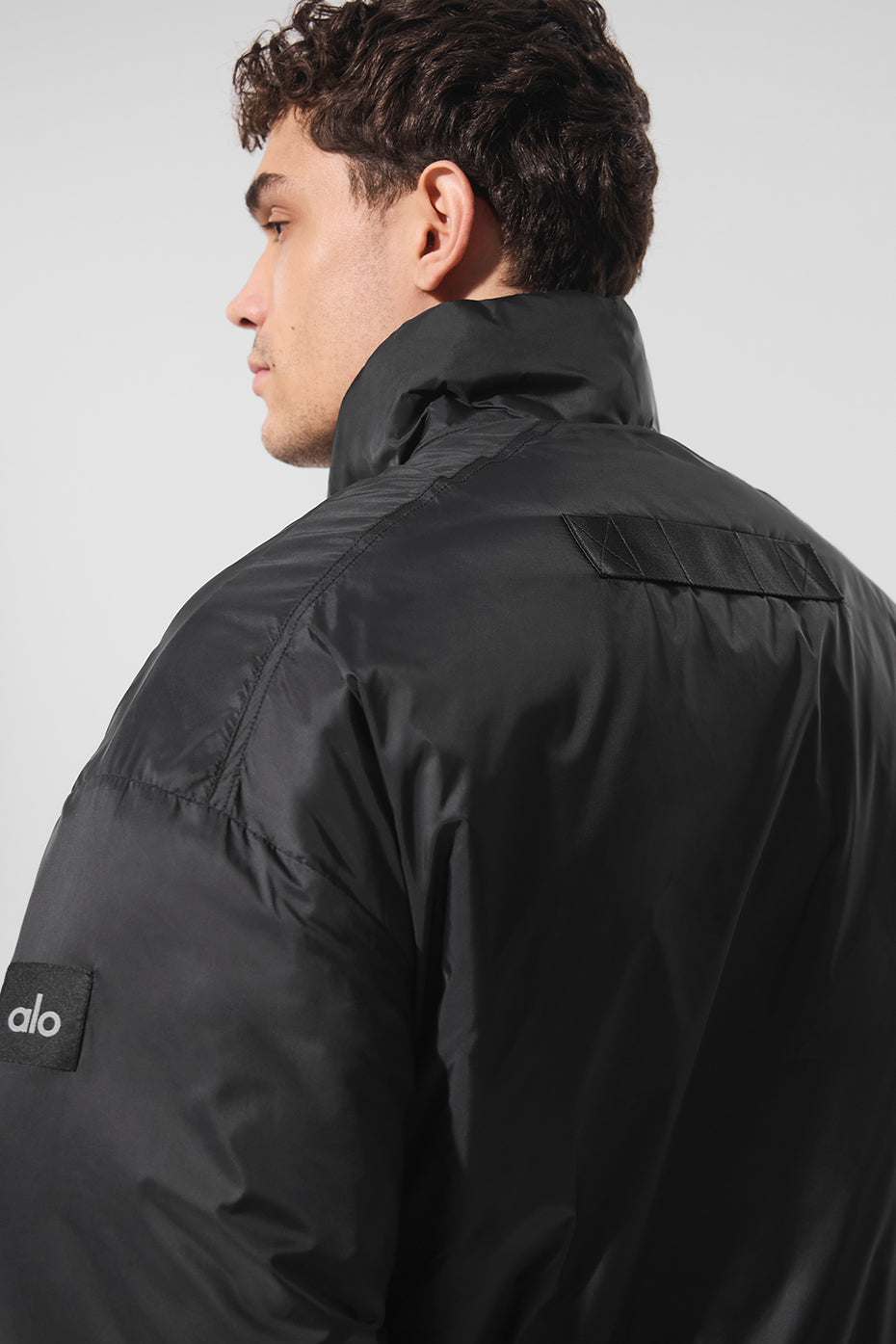 Latitude Light Weight 1/2 Zip Pullover Jacket - Black - Image 4