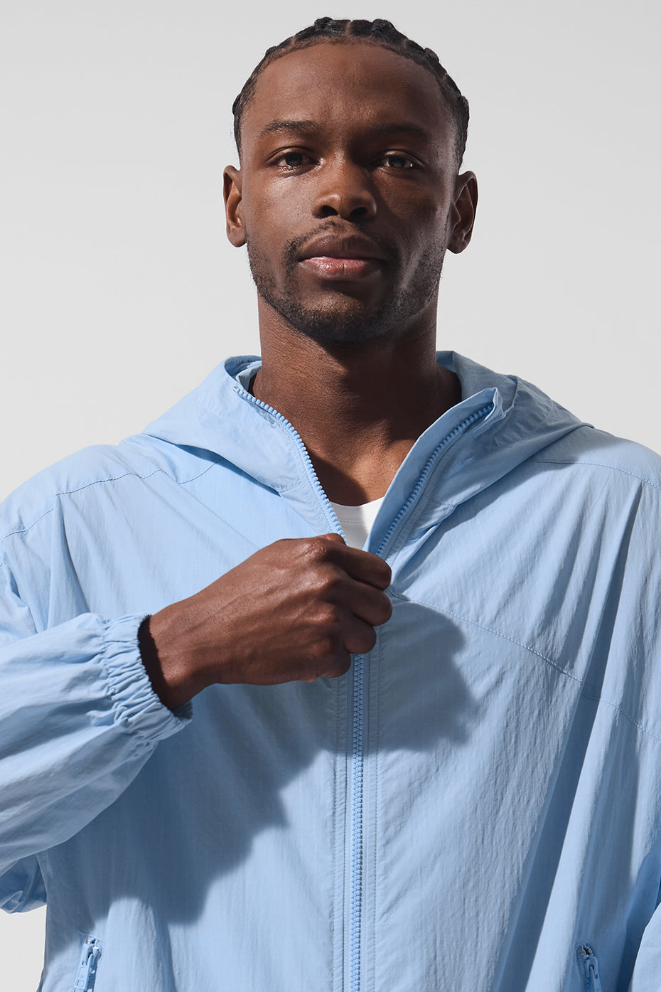 Vantage Nylon Ripstop Track Jacket - Seashell Blue - Image 5