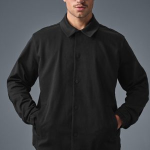 Edition Sueded Jacket - Black