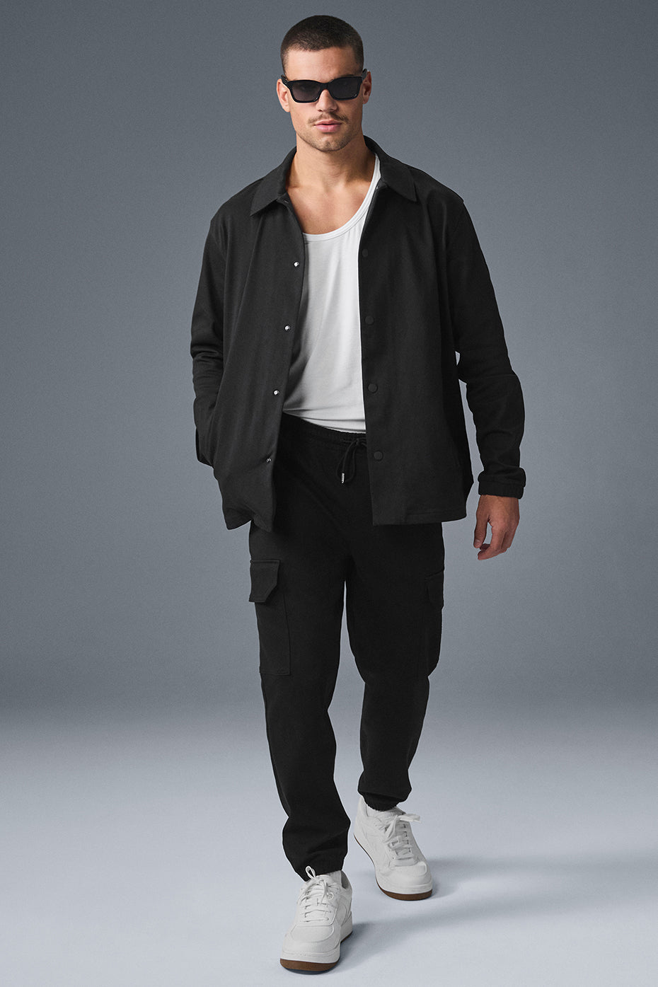 Edition Sueded Jacket - Black - Image 4