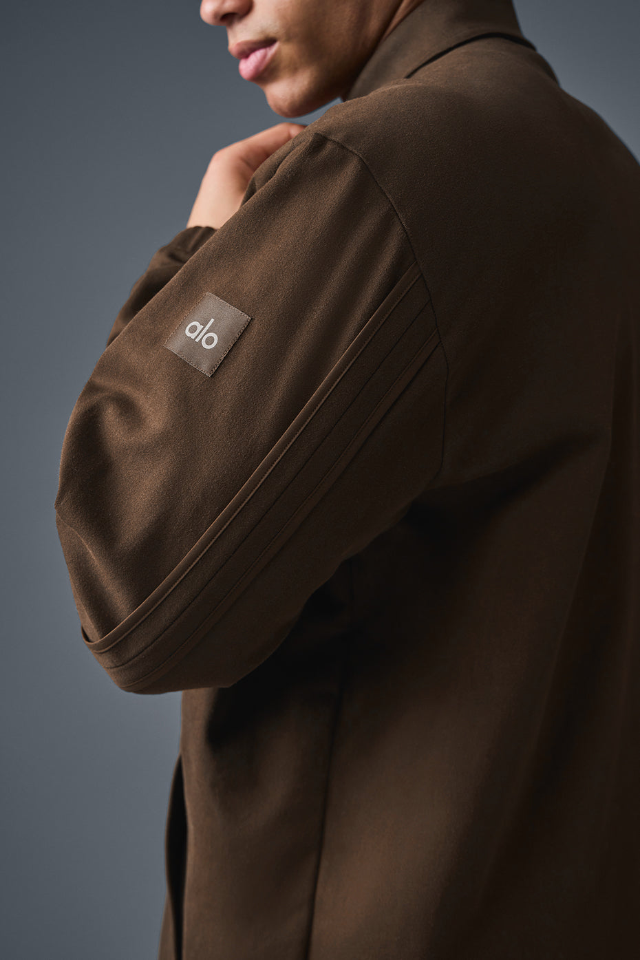 Edition Sueded Jacket - Espresso - Image 3