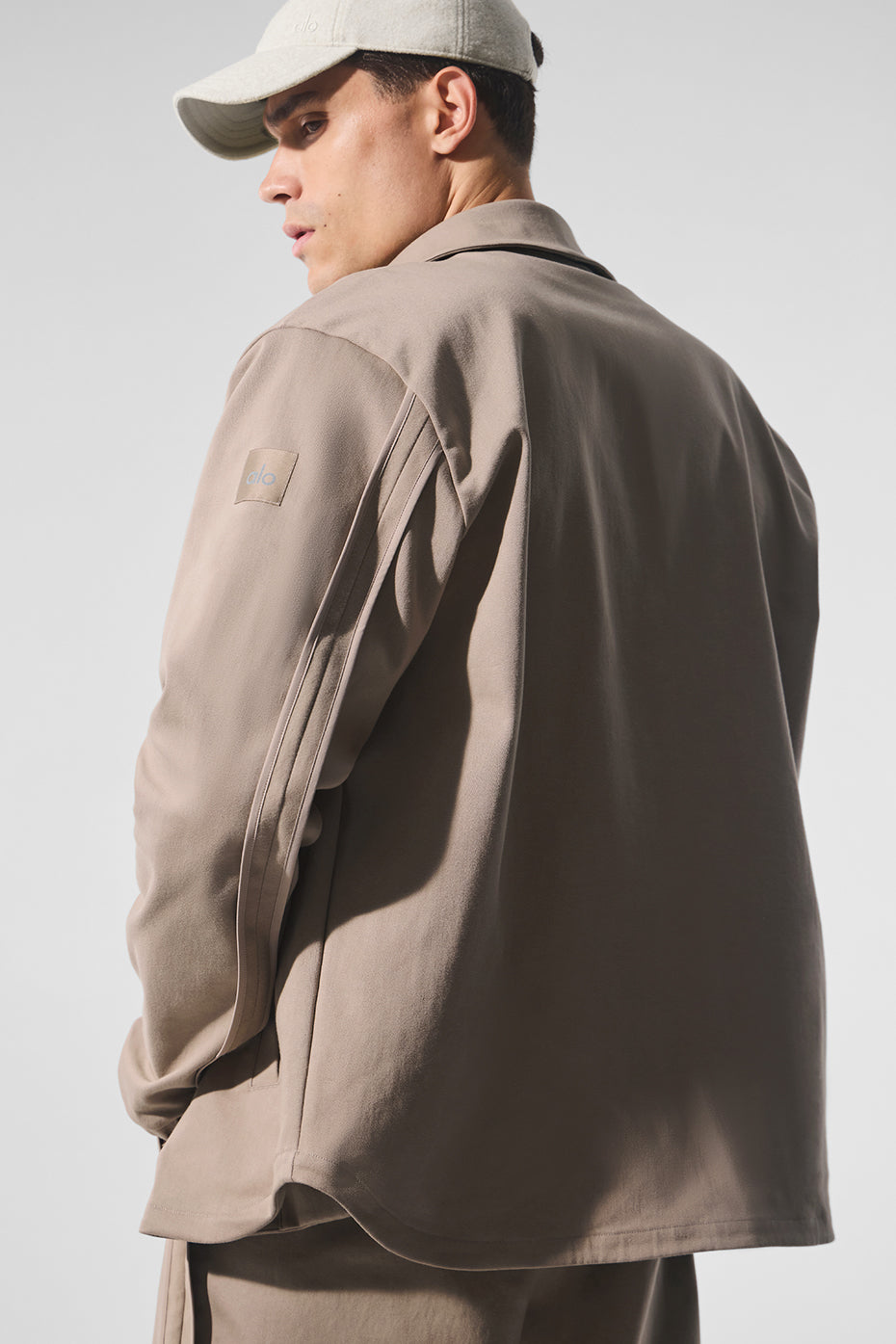 Edition Sueded Jacket - Gravel - Image 2