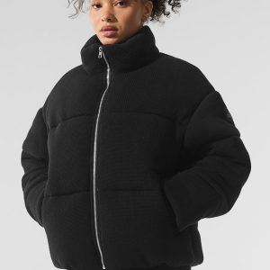 Stage Sweater Puffer - Black