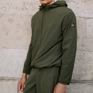 Performance On-The-Go Jacket - Green Olive
