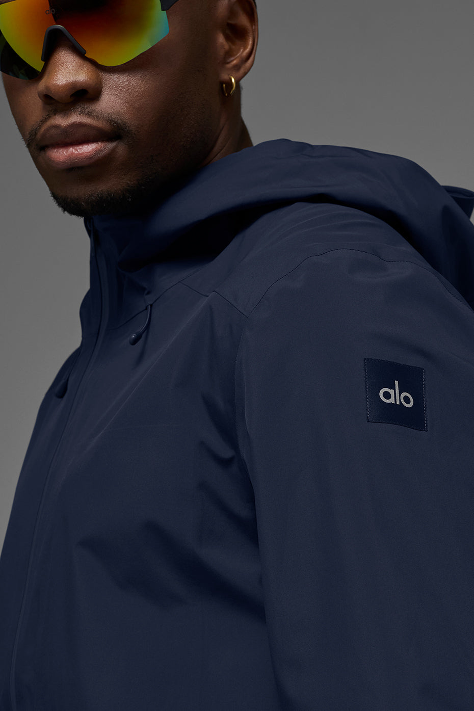Alpha Shell Jacket - Navy - Image 3