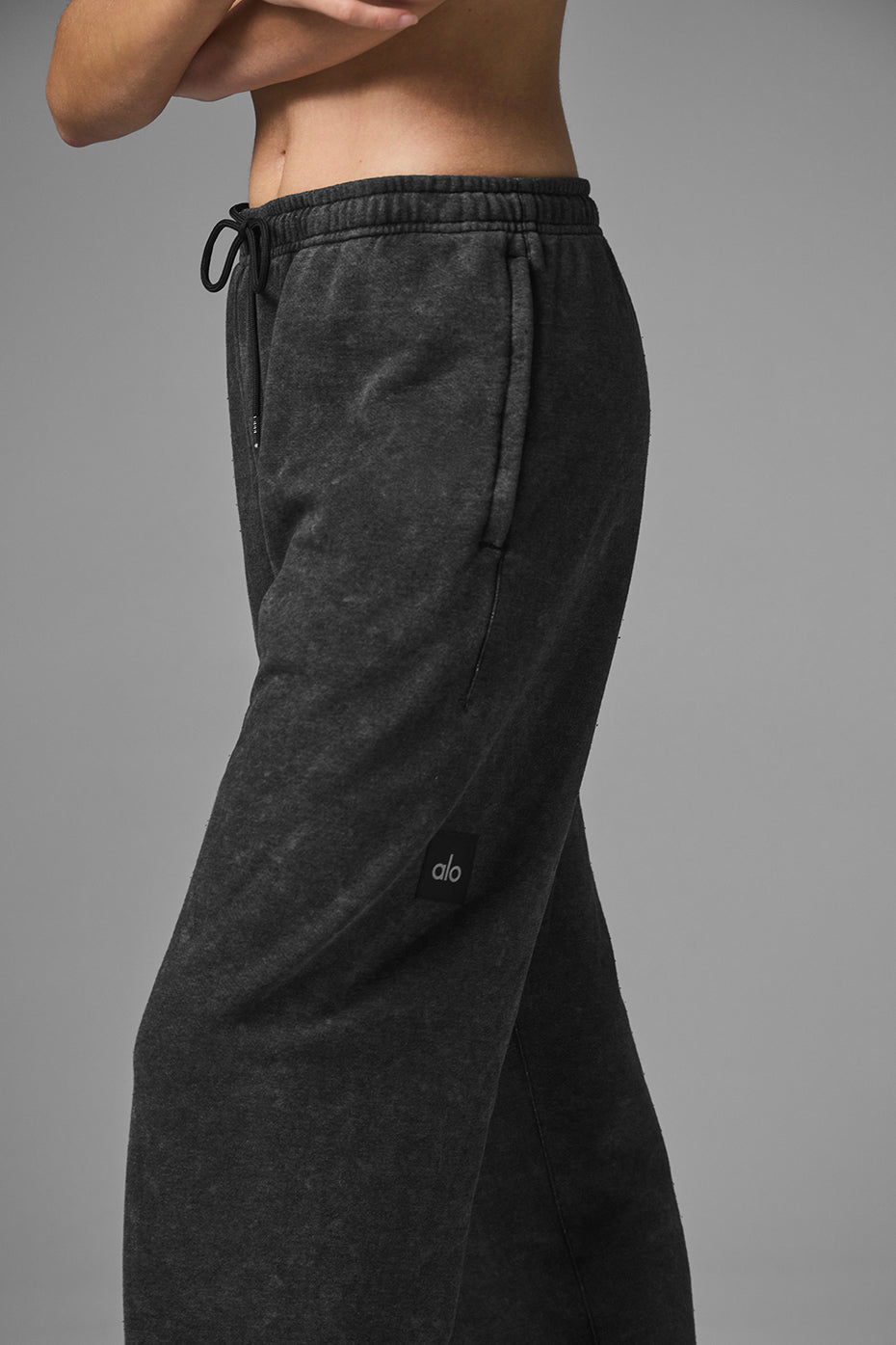 Chill Vintage Wash Sweatpant - Black Wash - Image 3