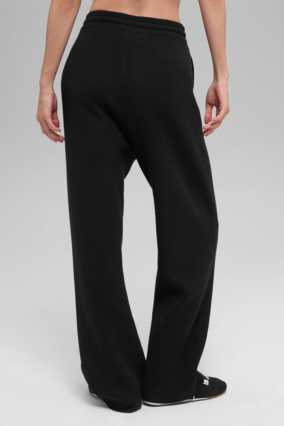 Scholar Straight Leg Sweatpant - Black - Image 3