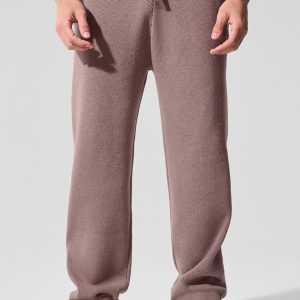 Scholar Straight Leg Sweatpant - Mushroom Heather
