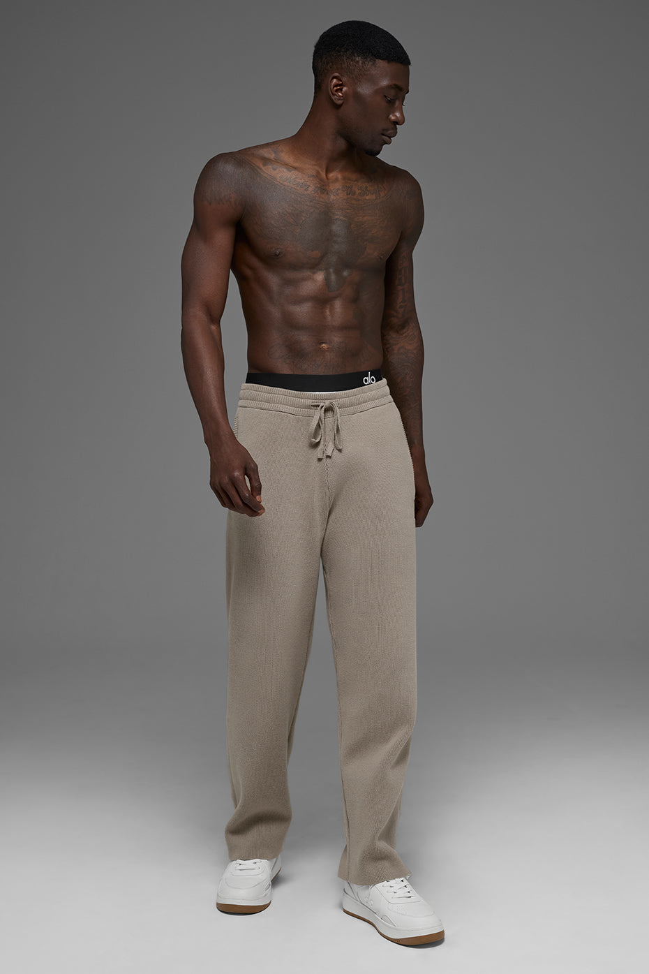 Scholar Straight Leg Sweatpant - Light Cocoa - Image 5