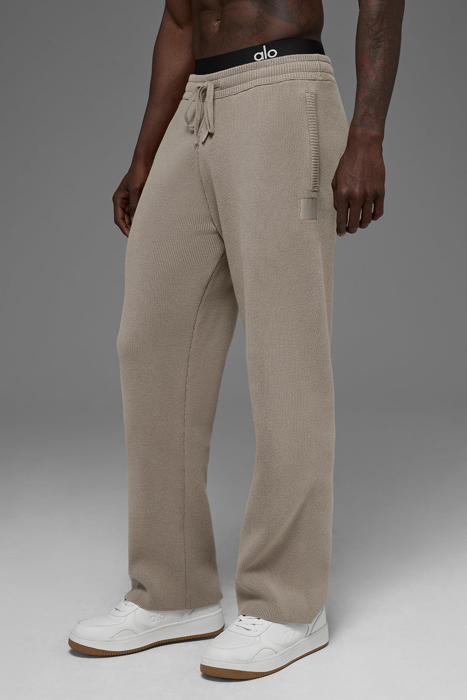 Scholar Straight Leg Sweatpant - Light Cocoa - Image 4
