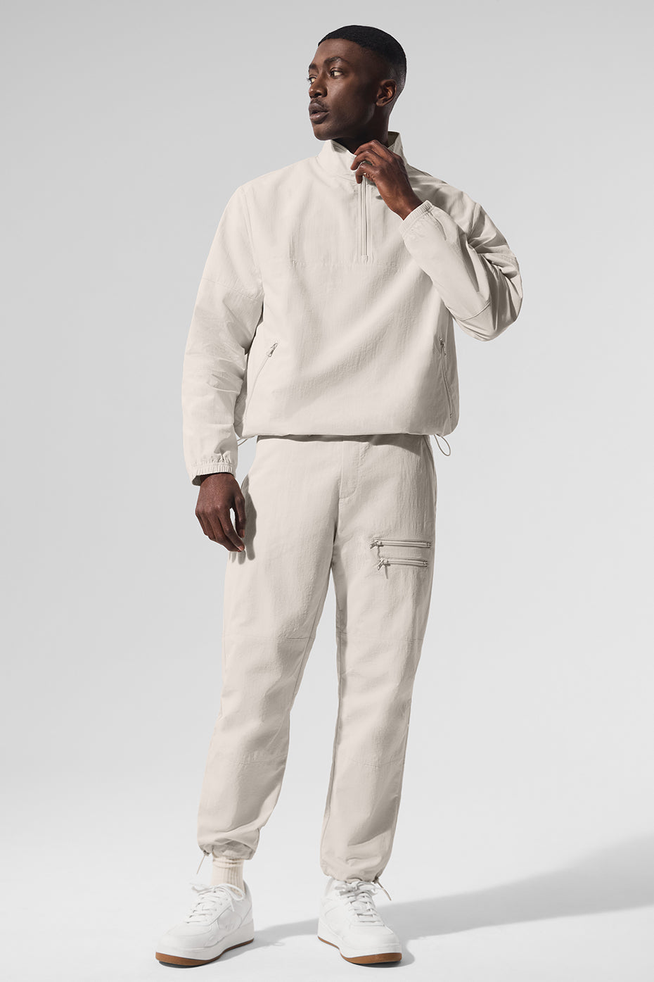 Takeaway Track Pant - Bone - Image 4