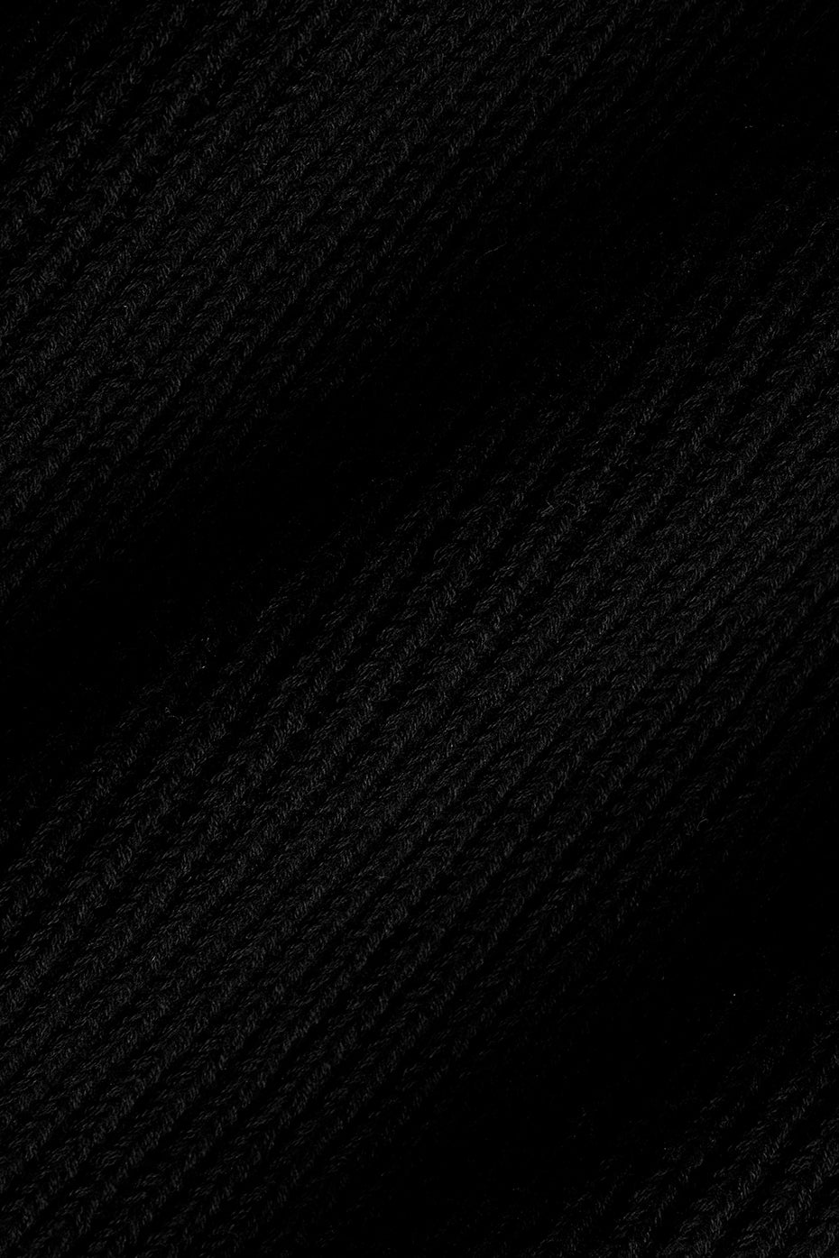 Domain Rib Knit Sweatpant - Black - Image 6