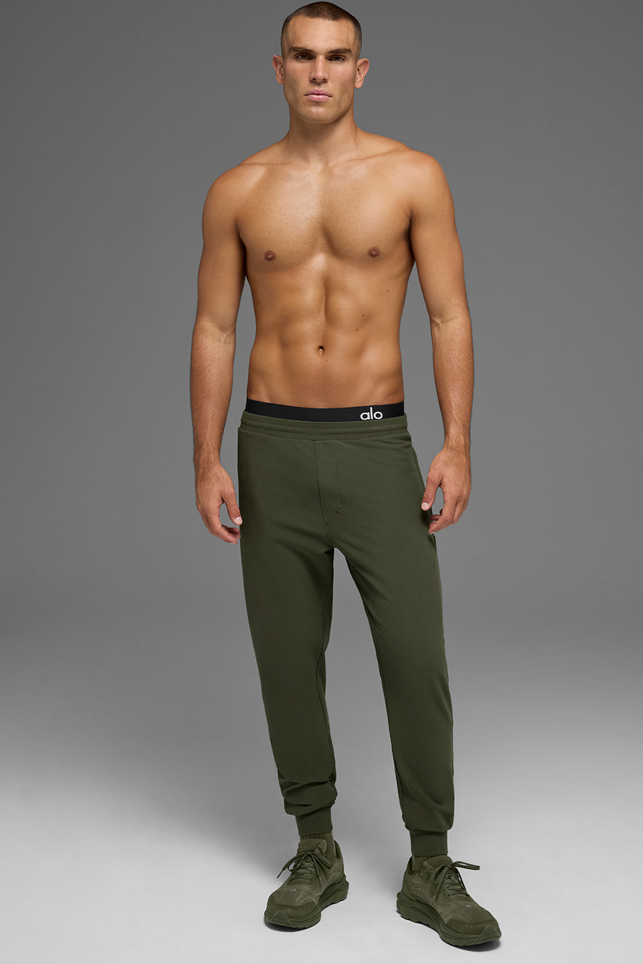 Conquer Max Performance Jogger - Green Olive - Image 3