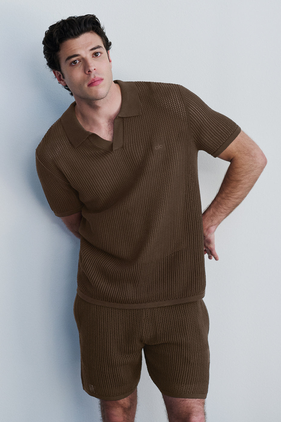 Open-Knit Short - Espresso - Image 6