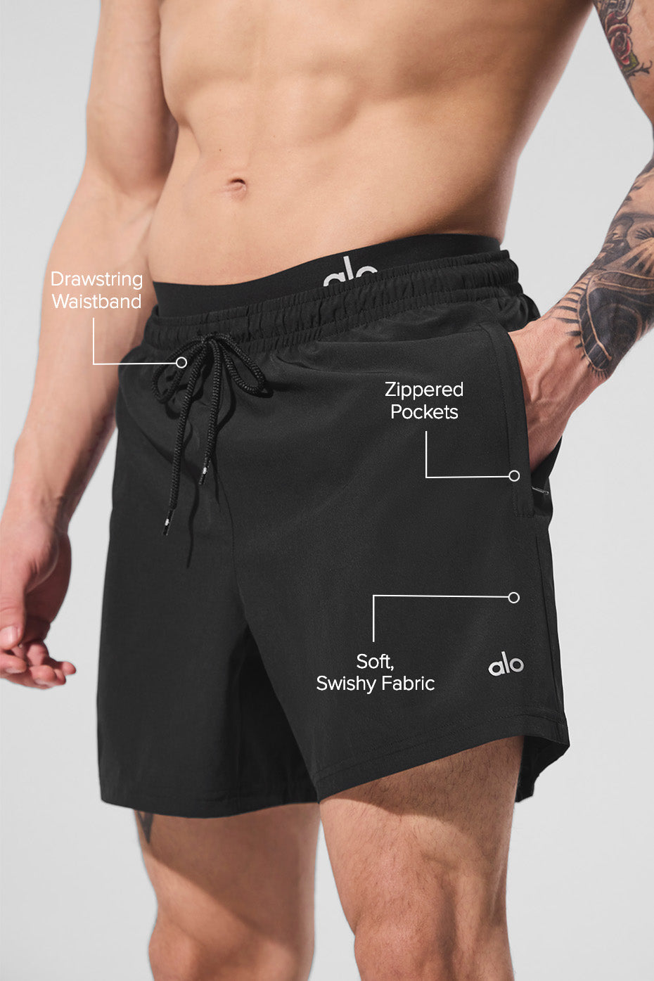 7 Circuit Short - Black - Image 2