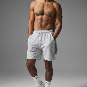 7 Micro Waffle Fast Break Short - Athletic Heather Grey