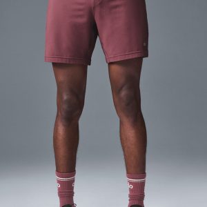 7 Conquer React Performance Short - Burgundy Truffle
