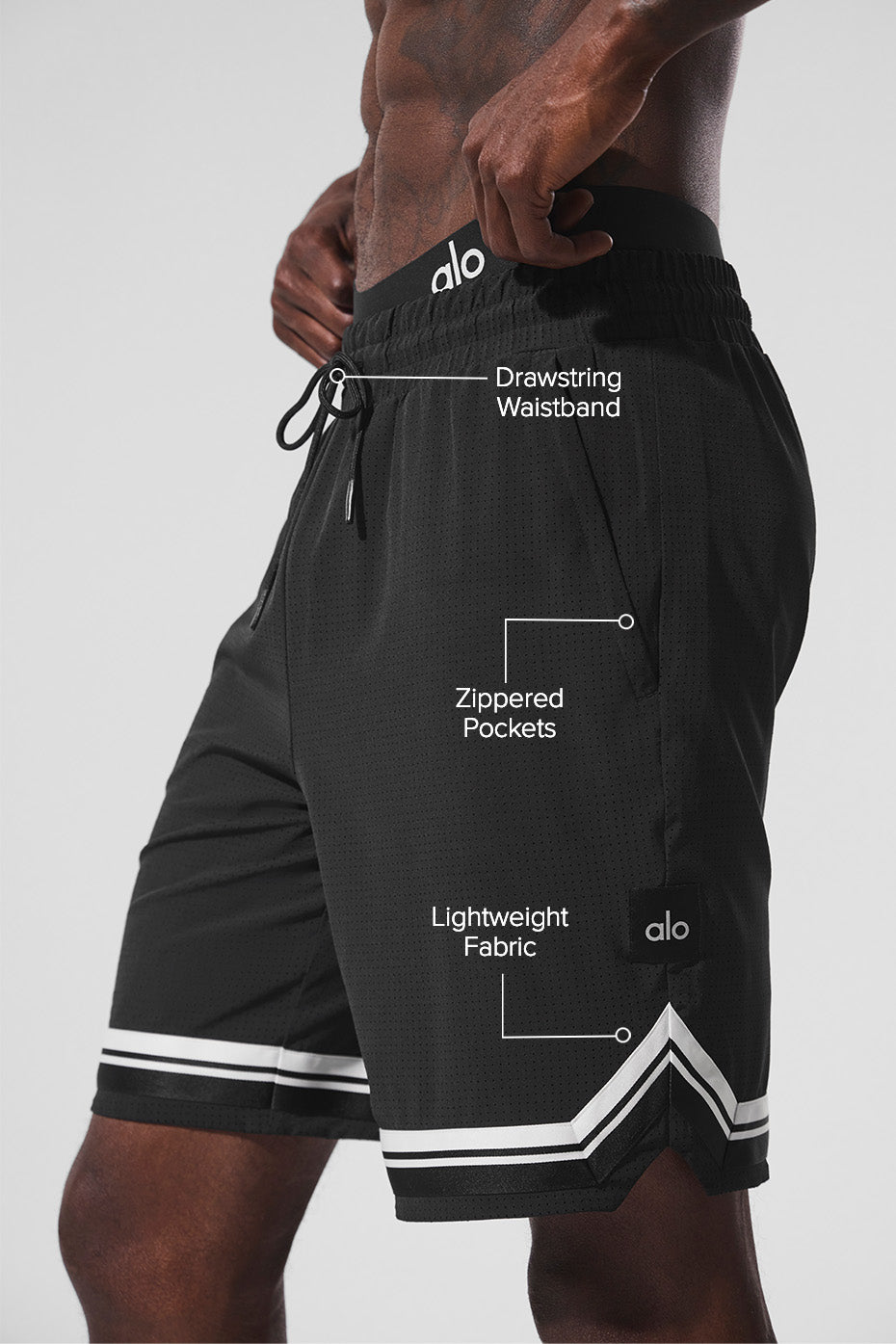 9 Traction Arena Short - Black - Image 2