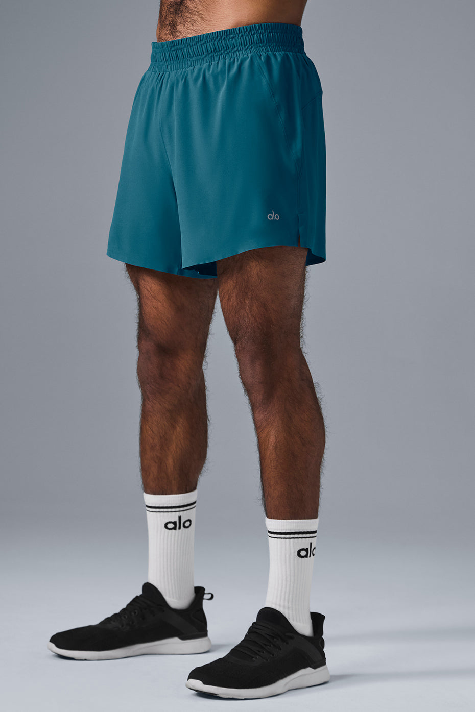 5 Adapt Running Short - Oceanic Teal - Image 2