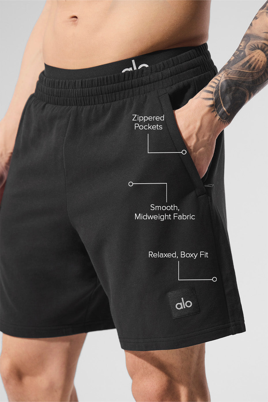 7 Double Take Short - Black - Image 2