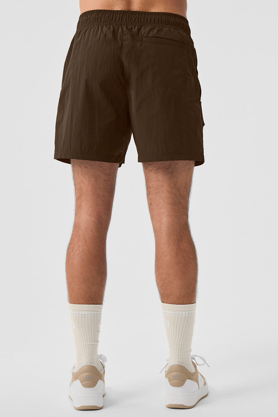 7 Crinkle Nylon Excursion Cargo Short - Espresso - Image 2