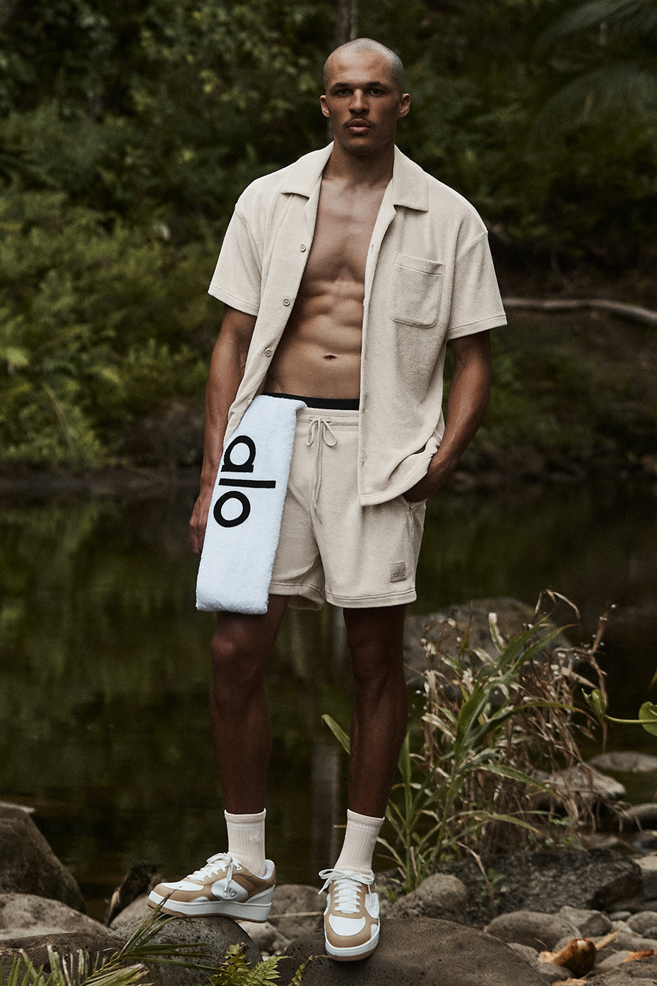 7 Coastal Terry Short - Bone - Image 6