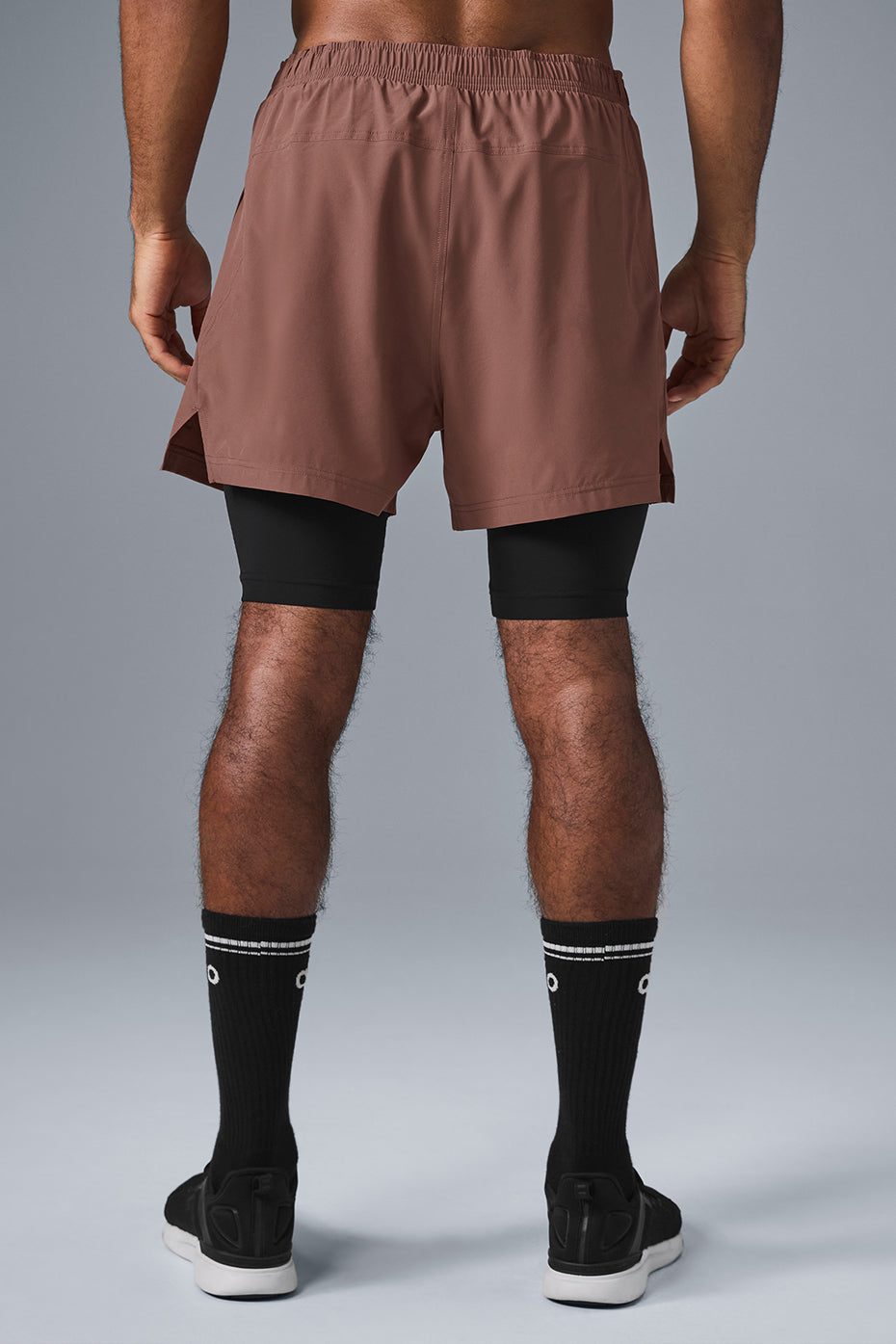 5 Revival 2-In-1 Short - Chestnut/Black - Image 2