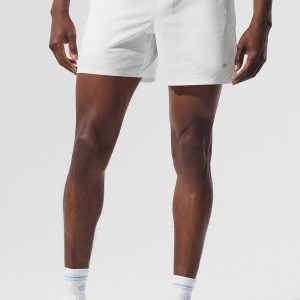 5 Traction Running Short - White