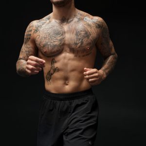 5 Traction Running Short - Black