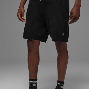 7 Sports Club Sweater Knit Short - Black