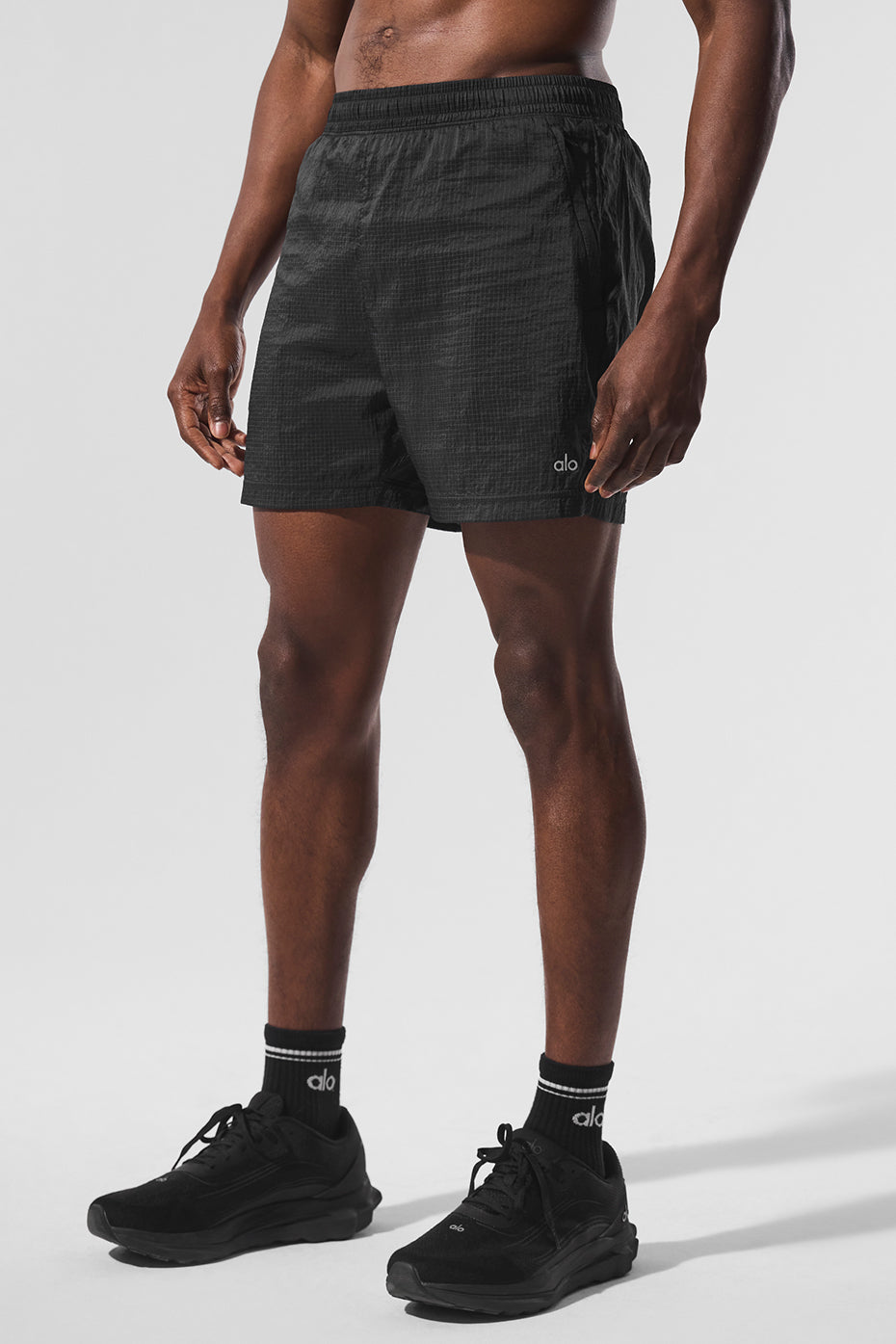 5 Game Time Ripstop 2-In-1 Short - Black/Black - Image 3