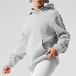 Renown Heavy Weight Hoodie - Athletic Heather Grey
