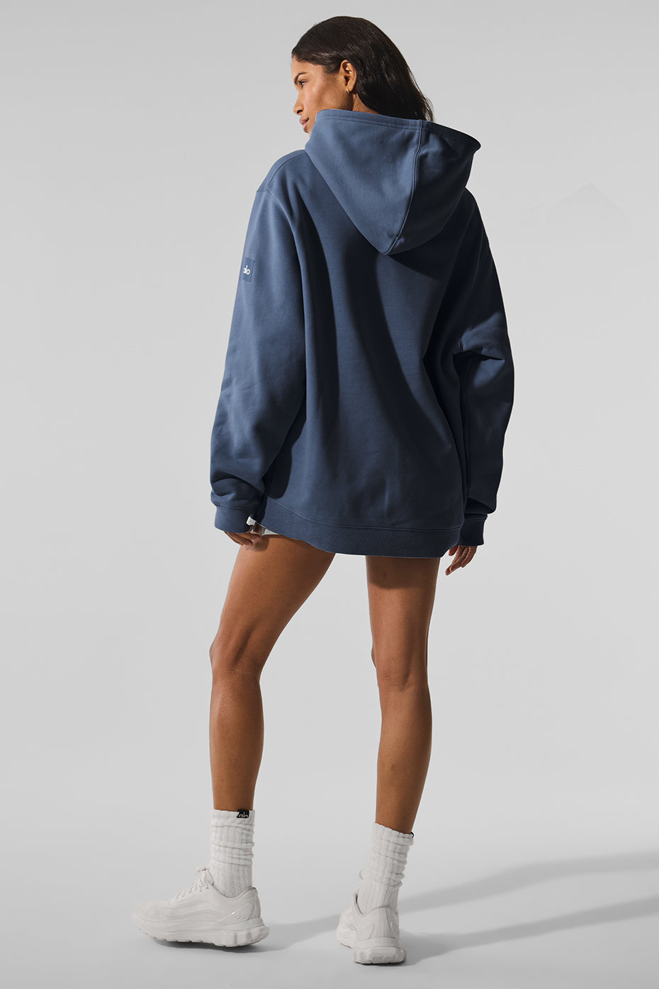 Renown Heavy Weight Hoodie - Bluestone - Image 4