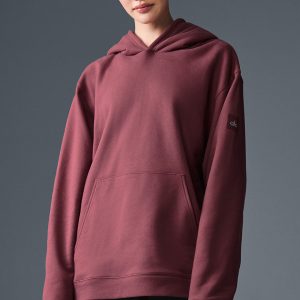 Renown Heavy Weight Hoodie - Burgundy Truffle