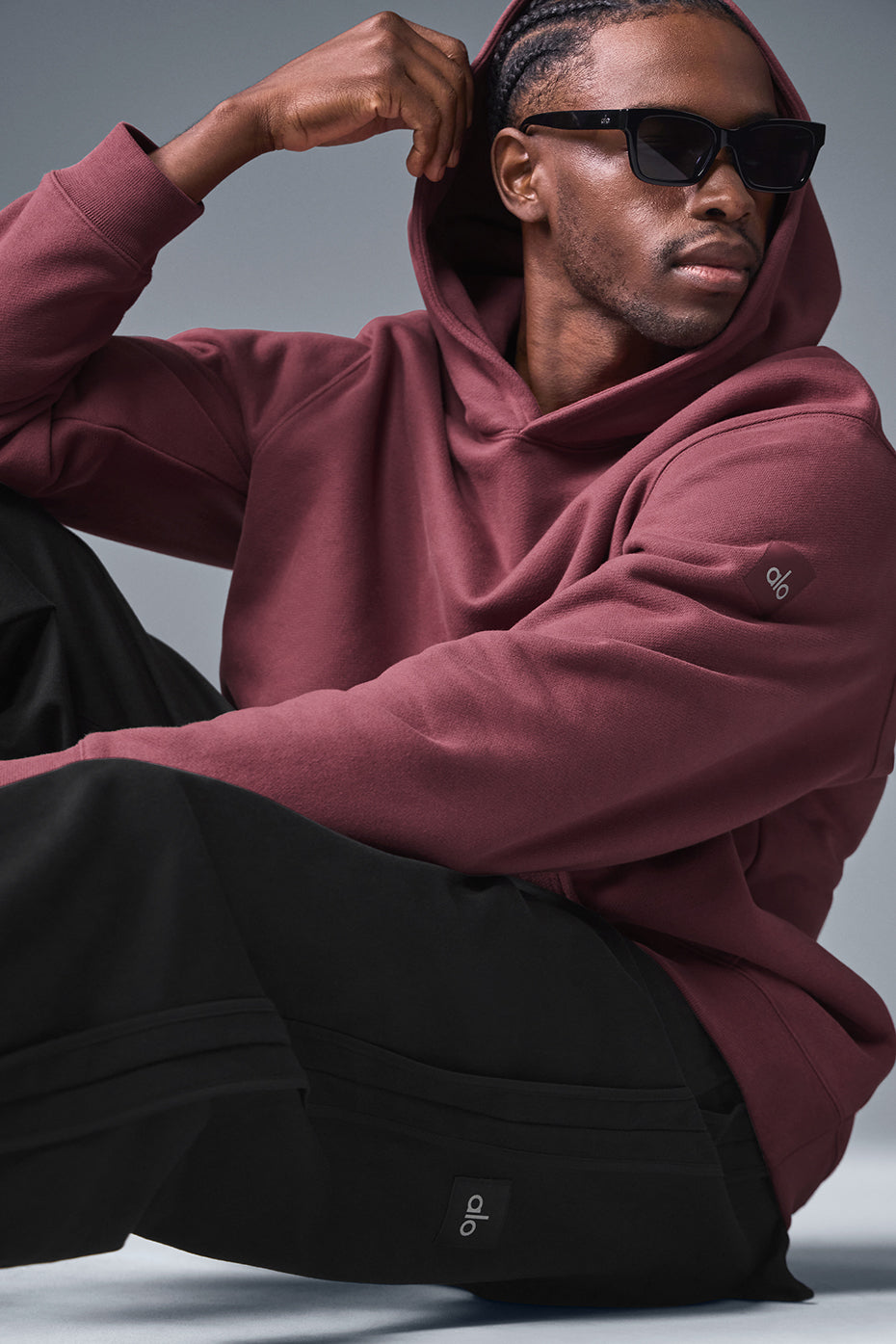 Renown Heavy Weight Hoodie - Burgundy Truffle - Image 4