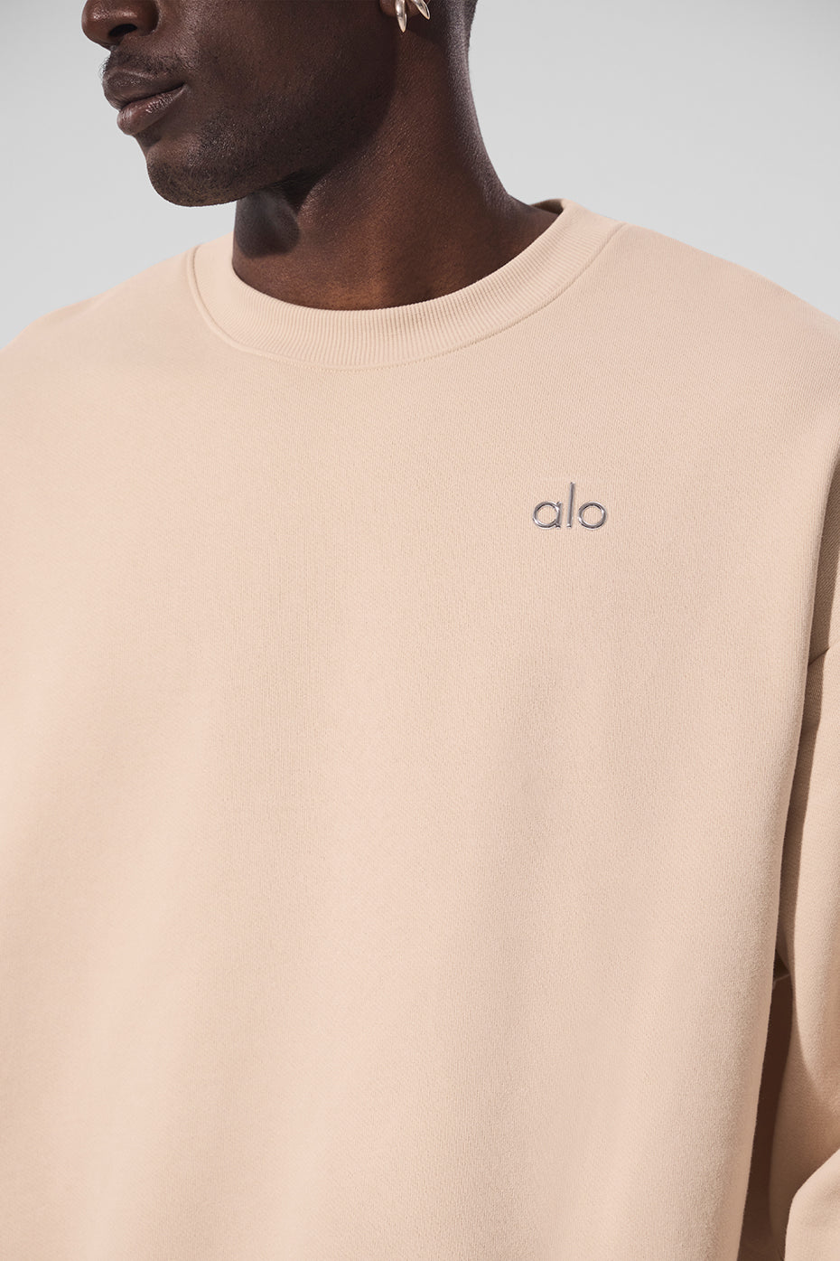 Accolade Crew Neck Pullover - Macadamia - Image 2