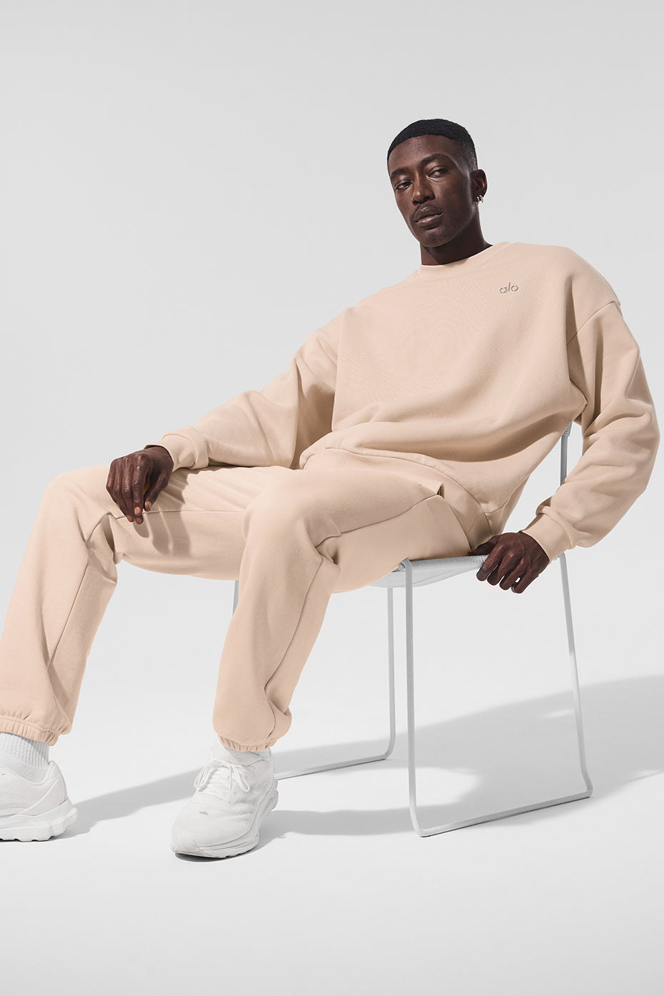 Accolade Crew Neck Pullover - Macadamia - Image 5