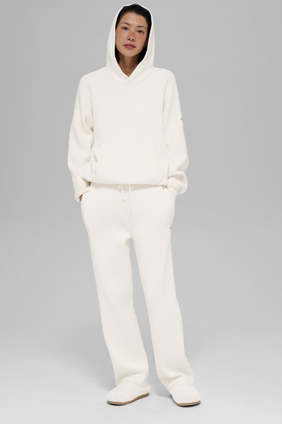 Scholar Hooded Sweater - Ivory - Image 5