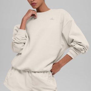 Accolade Crew Neck Pullover - Bone