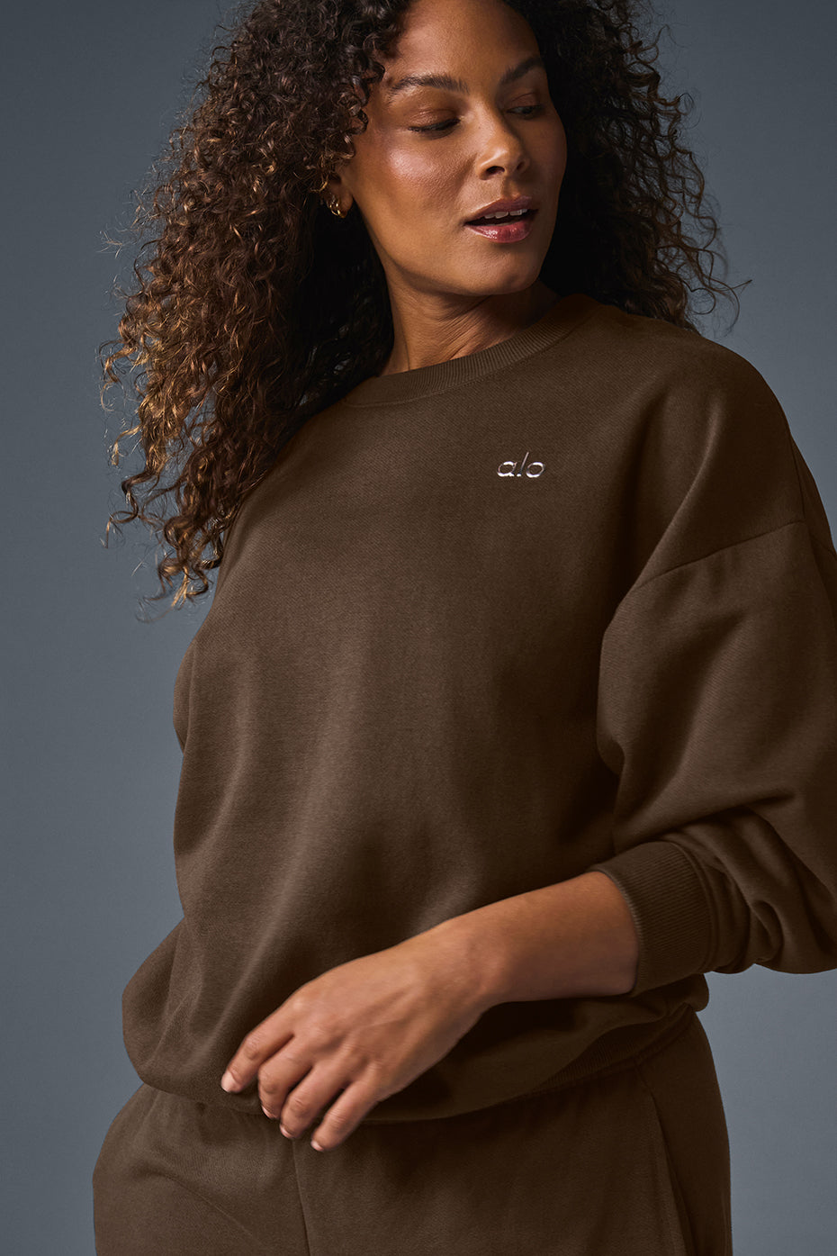 Accolade Crew Neck Pullover - Espresso - Image 8