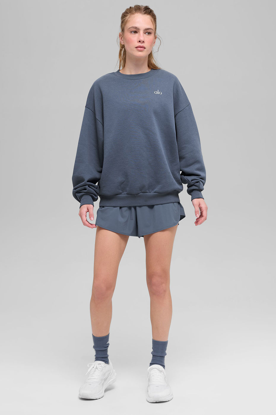 Accolade Crew Neck Pullover - Bluestone - Image 5