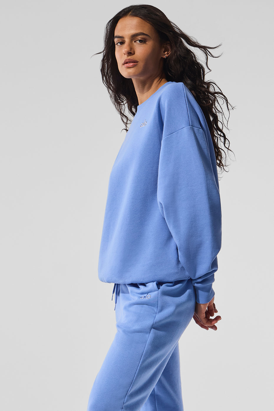 Accolade Crew Neck Pullover - Crystal Clear Blue - Image 6