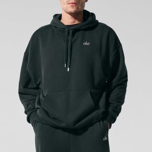 Accolade Hoodie - Charcoal Green