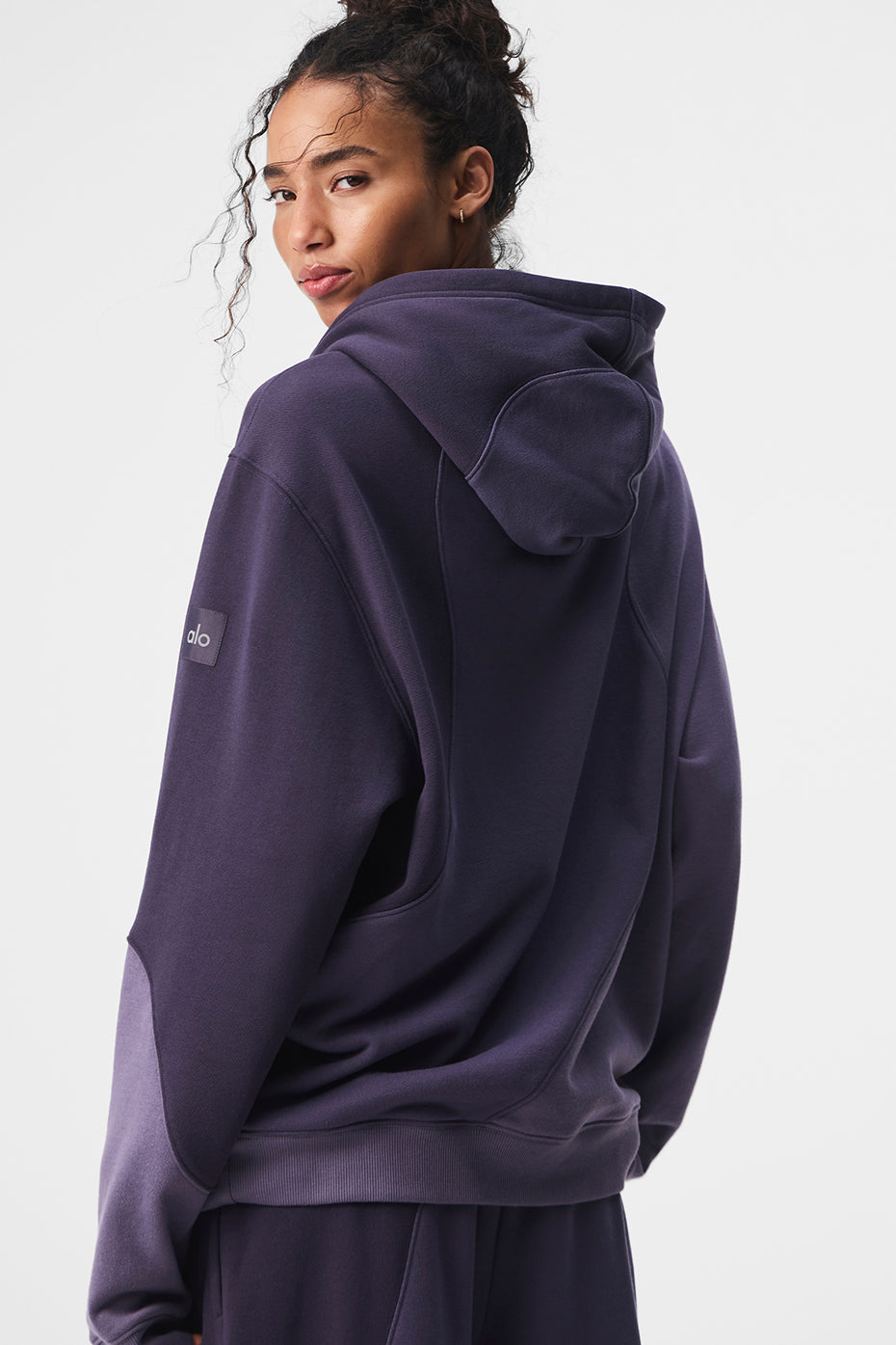 Make Waves Hoodie - Italian Plum Tonal - Image 2